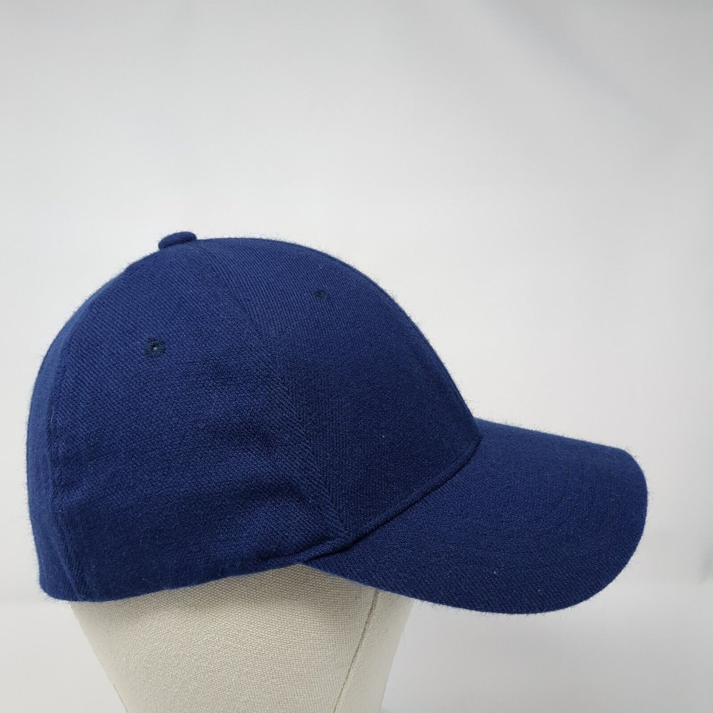Casad Sport Fitted Hat Blue One Size Flexfit Solid 6 Panel Blank