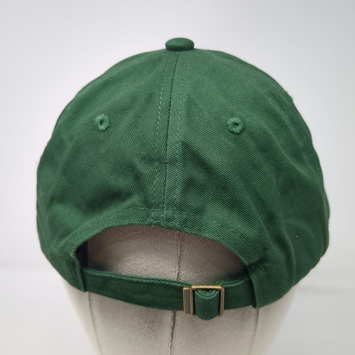 Grüns Baseball Cap Green One Size Cotton Adjustable Slideback Embroidered Hat