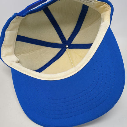 Crown Cap 5 Panel Blue One Size Tanaku Lodge Alaska Sportfishing Snapback Hat