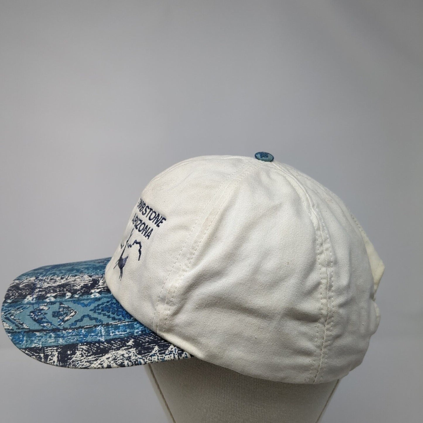 Tombstone Arizona Snapback Hat Multicolor OS Adjustable Embroidered Triangle
