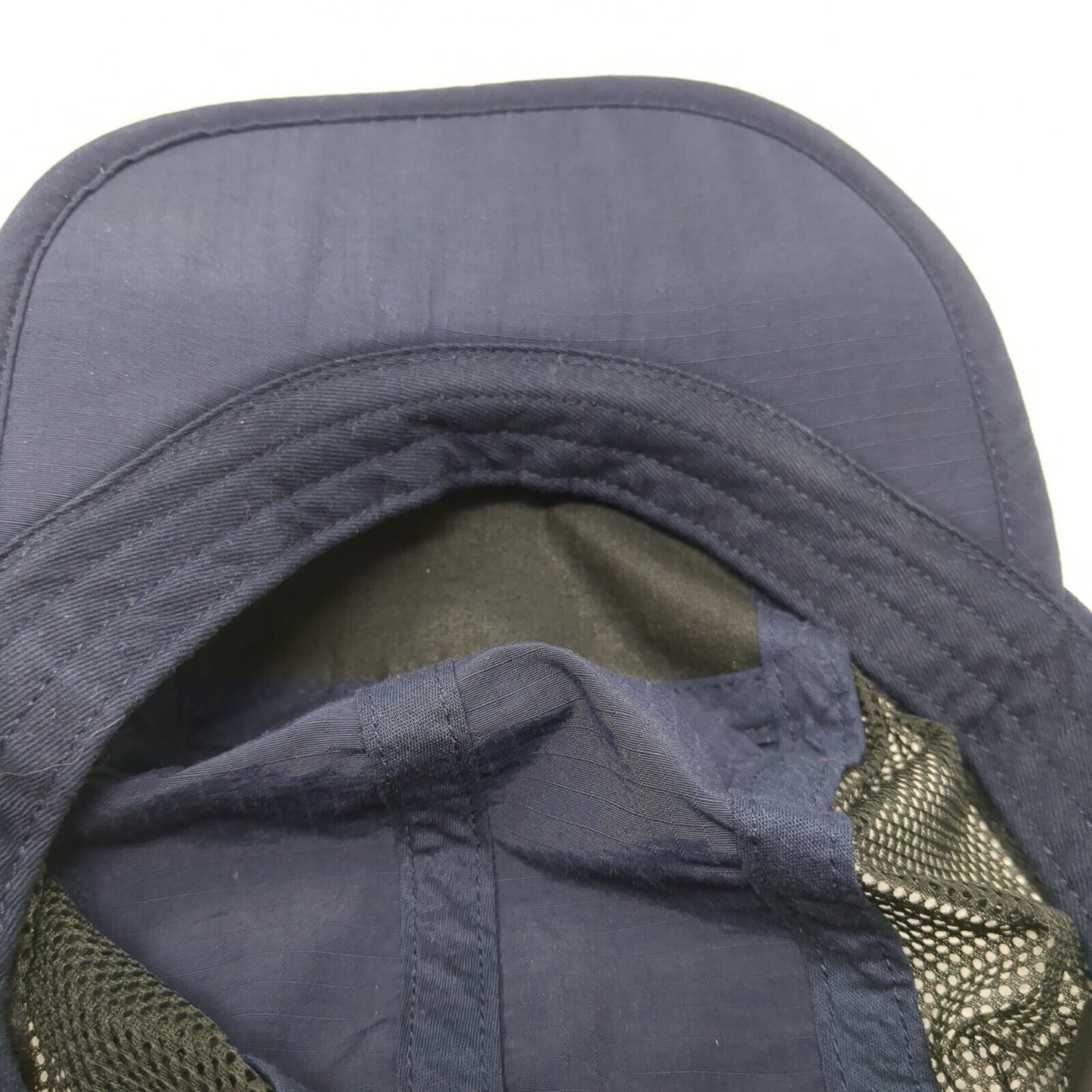 Hurley Toggle Back 5 Panel Hat Blue One Size Adjustable Mesh Trim