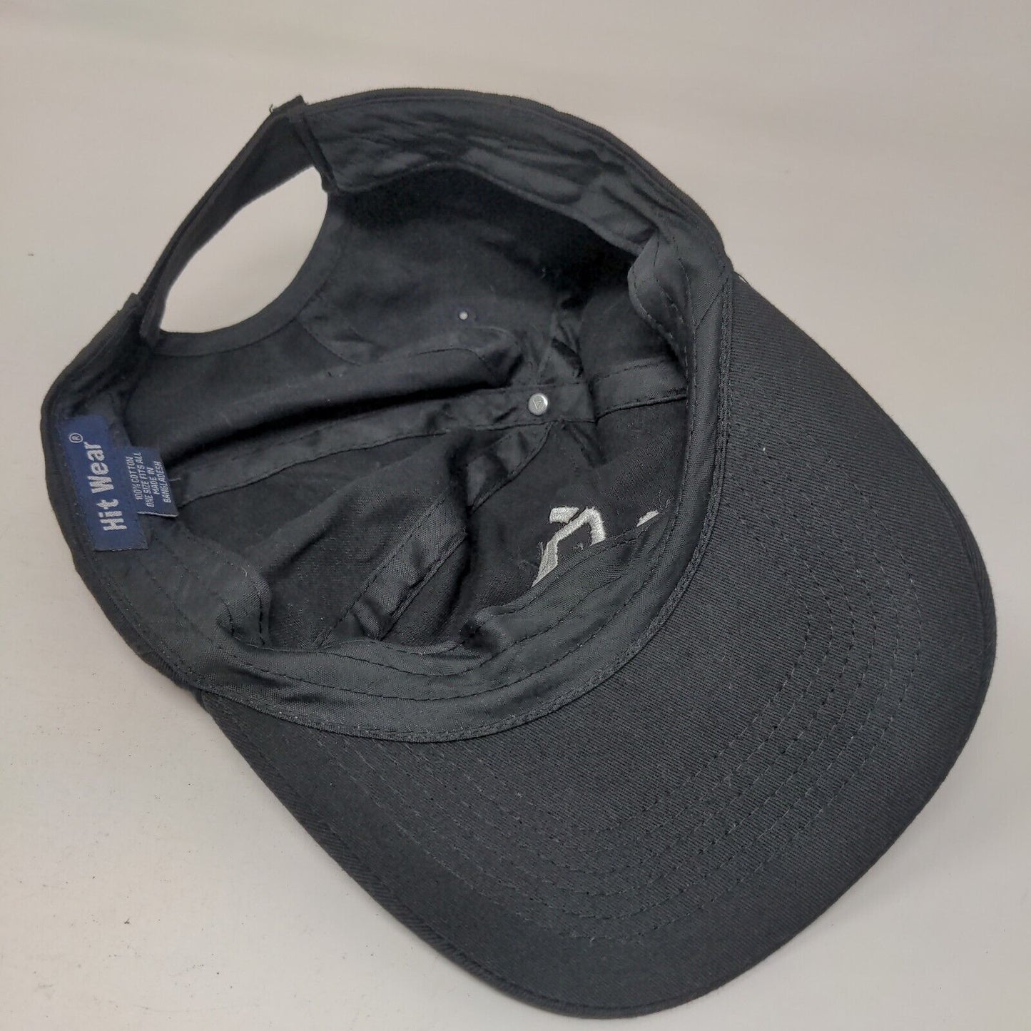 Quazzi Stellar Strapback Hat Black OSFA Embroidered Adjustable Hit Wear