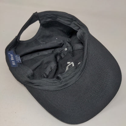 Quazzi Stellar Strapback Hat Black OSFA Embroidered Adjustable Hit Wear