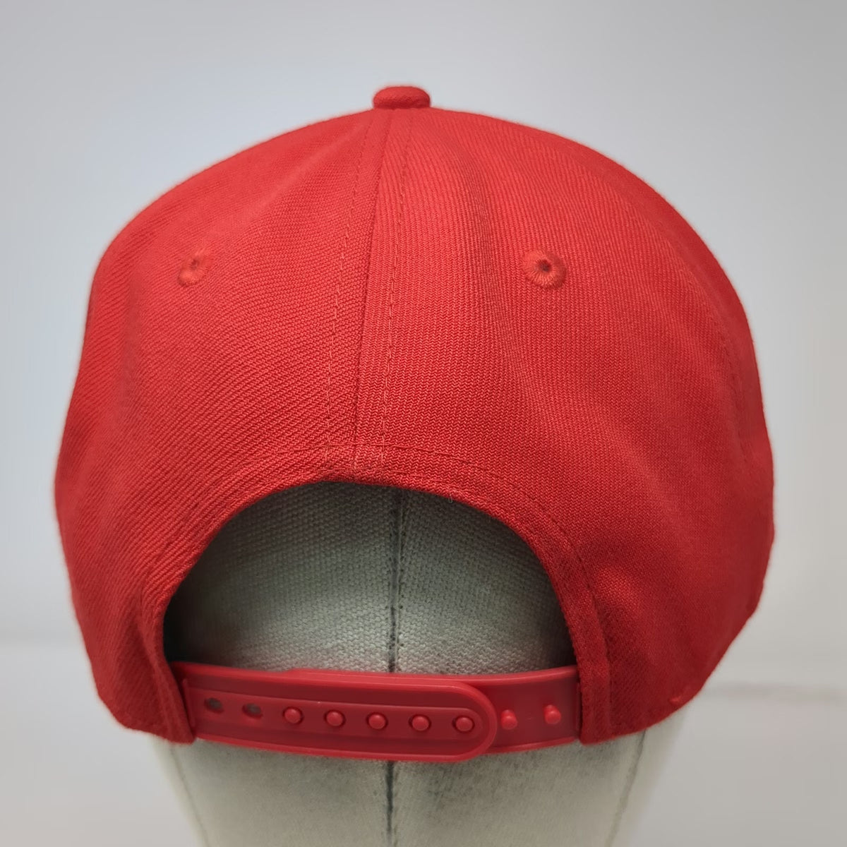 Kansas City Chiefs NFL New Era Snapback Hat Red One Size Flat Brim Arrowhead