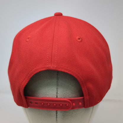 Kansas City Chiefs NFL New Era Snapback Hat Red One Size Flat Brim Arrowhead