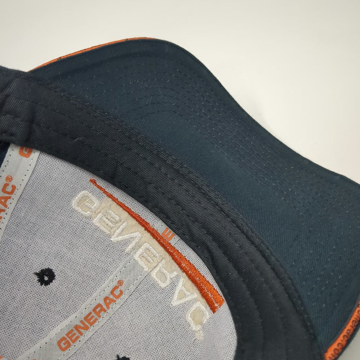 Generac Baseball Cap Blue One Size Strapback Logo Embroidered Power Systems Hat