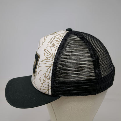 Pistil Trucker Hat White One Size Mesh Snapback pFriem Family Brewers Hops Logo