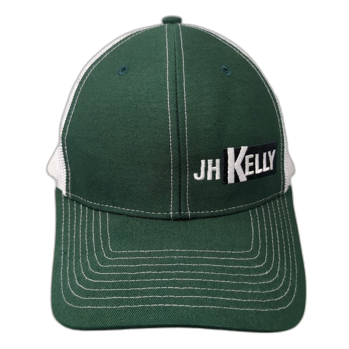 Richardson JH Kelly Green One Size Trucker Hat Mesh Snapback 112 Industrial