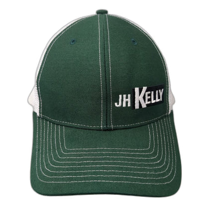 Richardson JH Kelly Green One Size Trucker Hat Mesh Snapback 112 Industrial