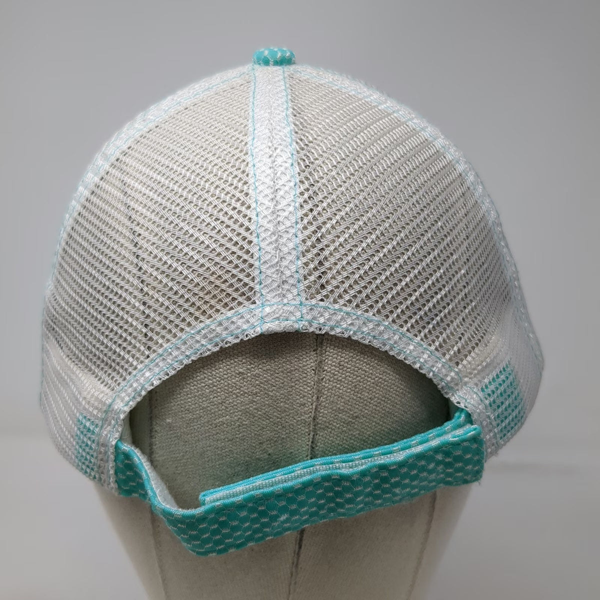 Mermaid Life Baseball Cap Blue S/M Strapback Mesh Back Embroidered Hat