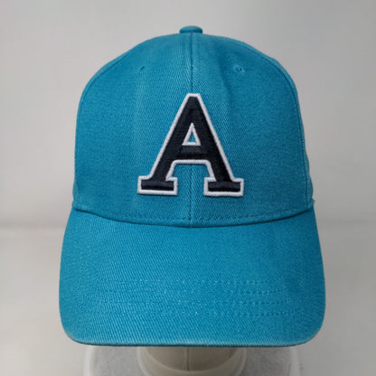 Letter A Fitted Hat Blue L-XL Embroidered NU Fit Aeropostale 6 Panel