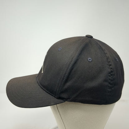 Jordan Baseball Cap Black XL Jumpman Logo Flexfit Structured Curved Brim Hat