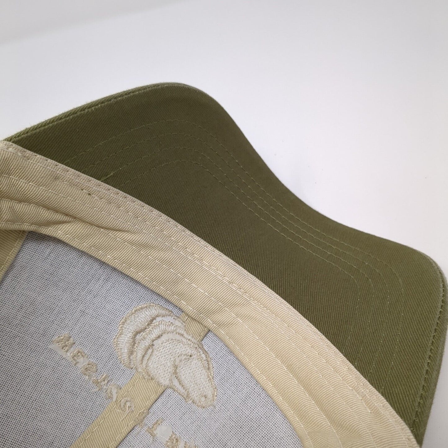 Westcott Bay Shellfish Co. Snapback Trucker Hat Green One Size Mesh Back