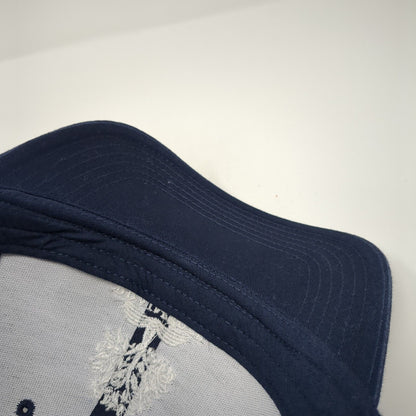 Braintree Academy Strapback Hat Blue One Size Adjustable 6 Panel Otto
