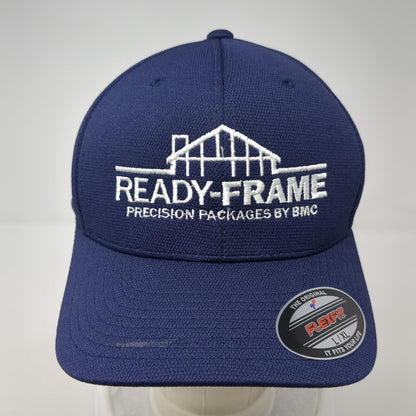 Ready-Frame Precision Packages by BMC Fitted Hat Blue L/XL Flexfit Sport-Tek