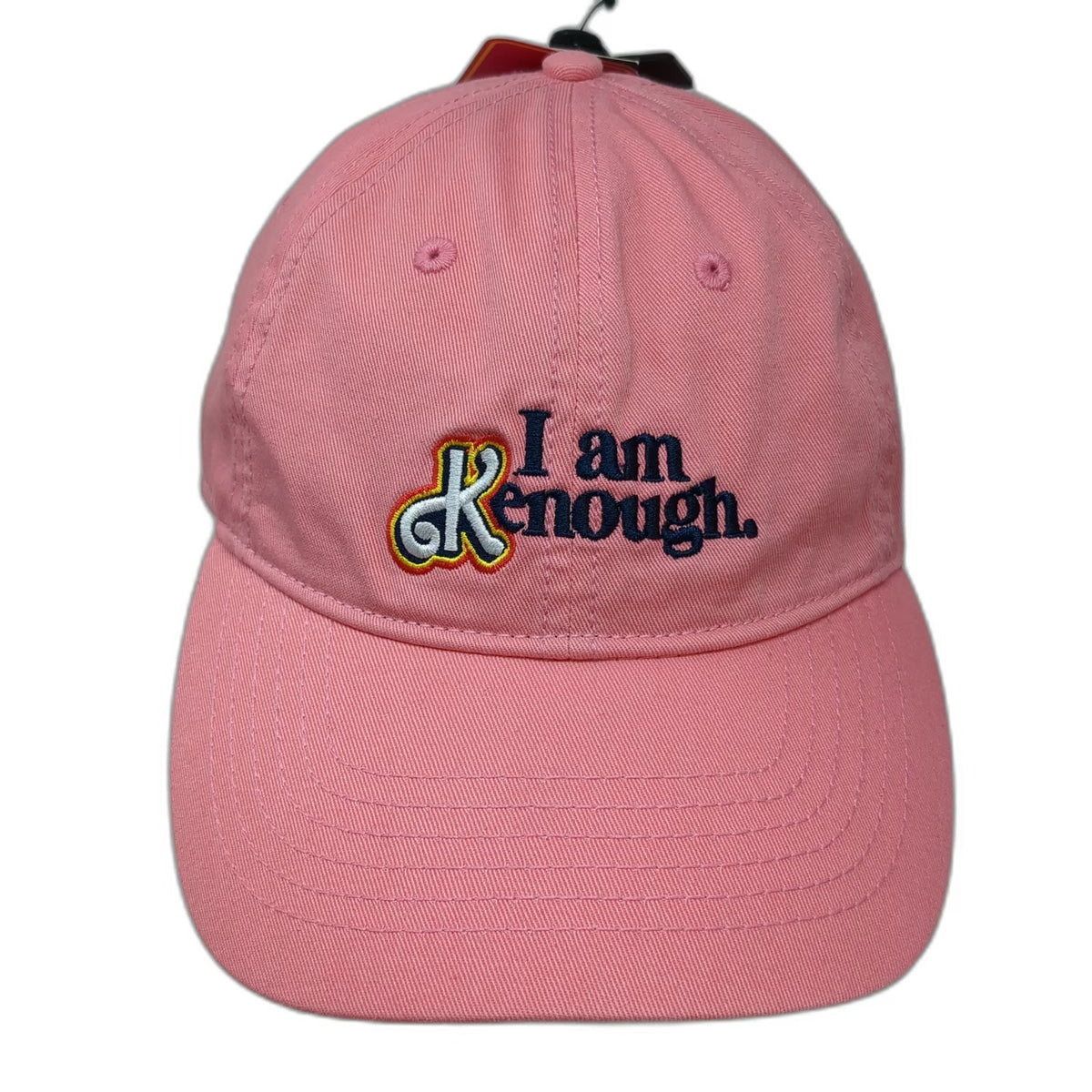 Barbie I Am Kenough Pink Baseball Cap Hat Movie Graphic Logo Cotton W/Tags