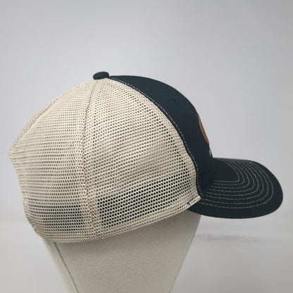 Commercial Tire Cooper Black One Size Trucker Hat Mesh Snapback Leather Patch