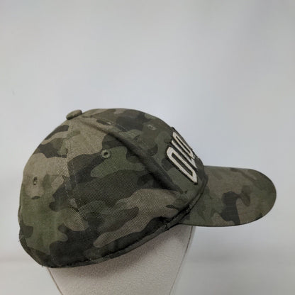 Old Navy Camo Snapback Hat Green One Size Embroidered Spell Out Logo