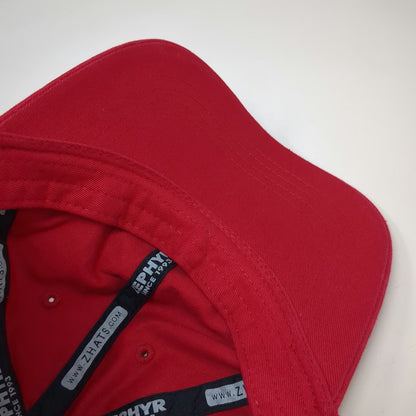 Zephyr New Jersey Devils NHL Red One Size Rhinestone Cotton Slideback Hat Cap
