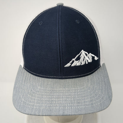 Mountain Snapback Mesh Back Trucker Hat Multicolor One Size Richardson