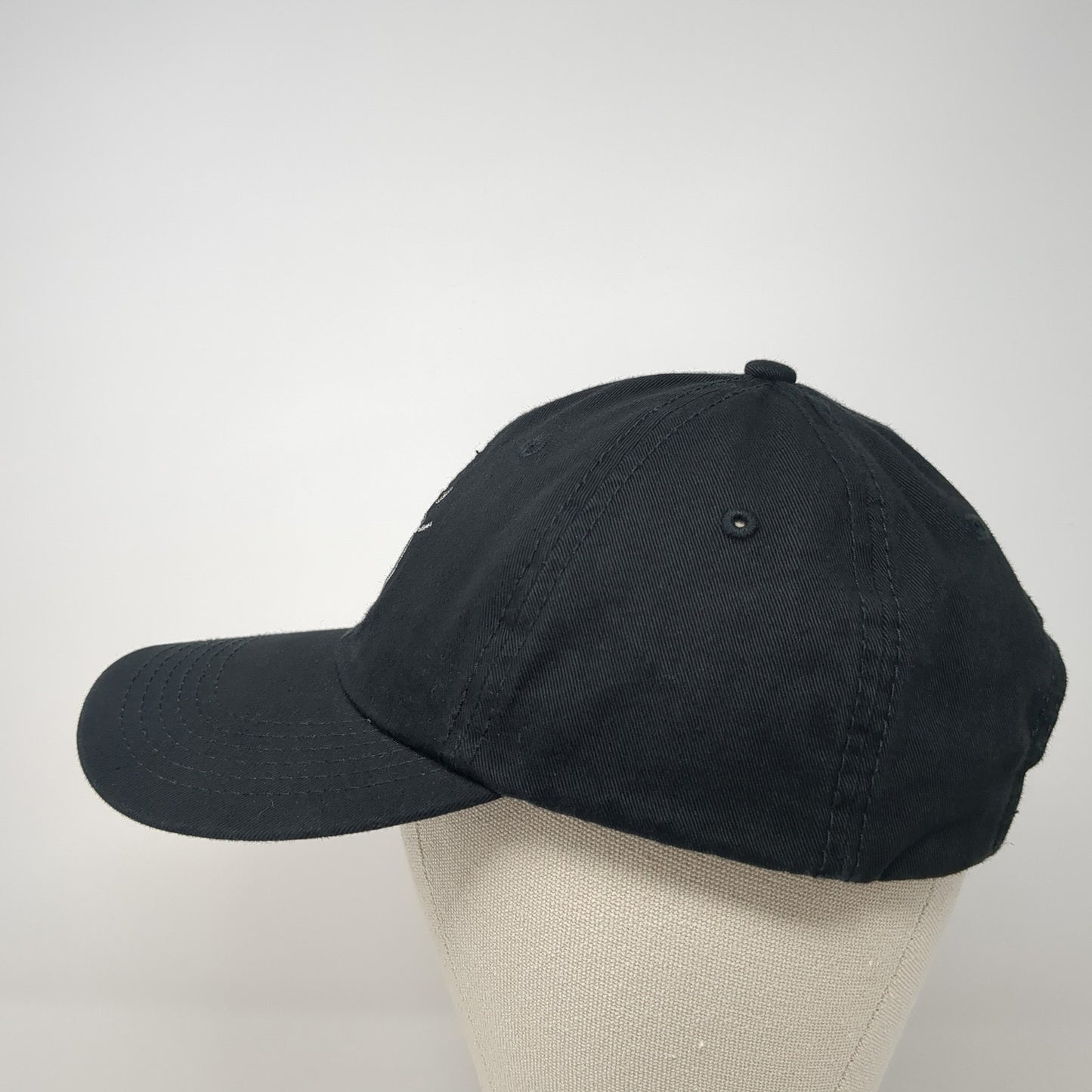 IBM Slideback Hat Black One Size Adjustable Embroidered Logo Outdoor