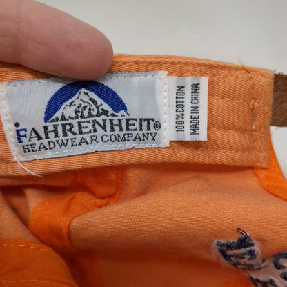 Fahrenheit Baseball Cap Orange One Size New England Coffee Golf Classic Hat