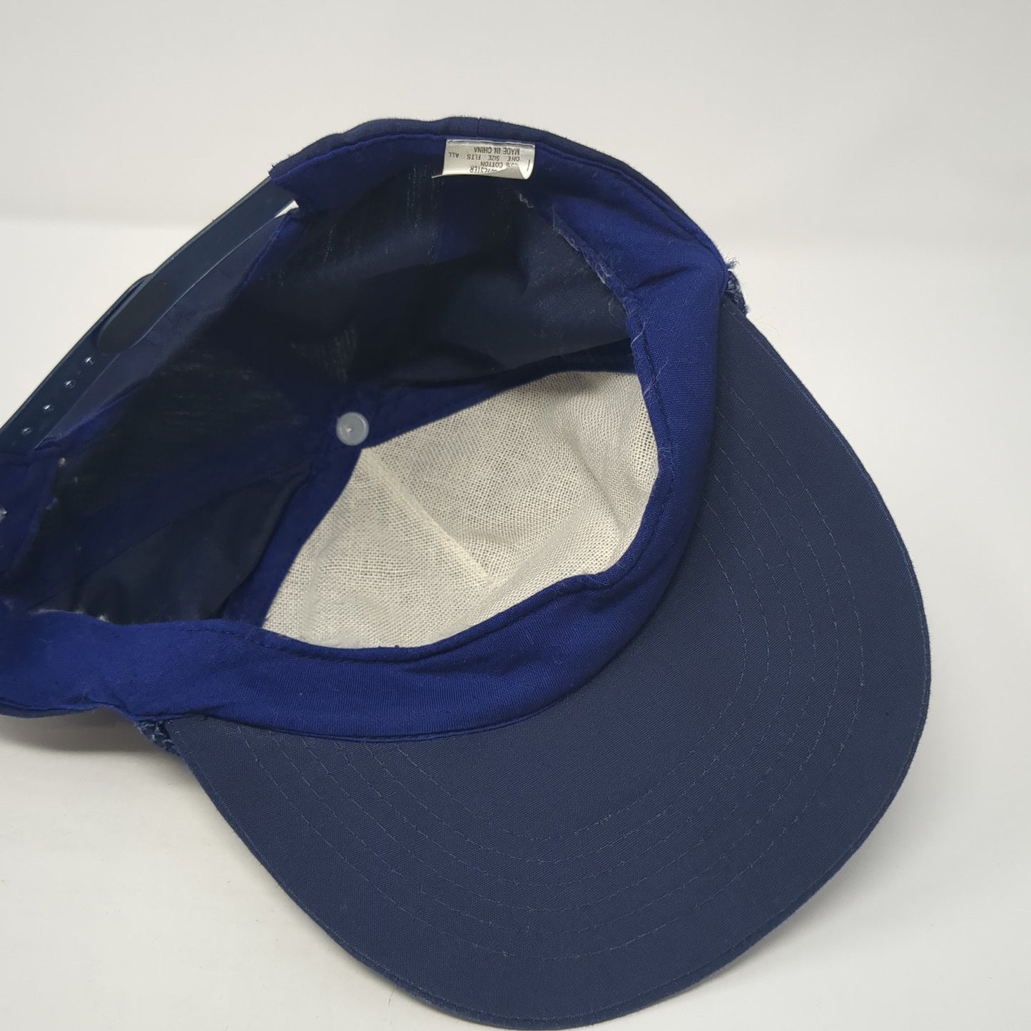 California Snapback Rope Hat Blue One Size Adjustable Embroidered