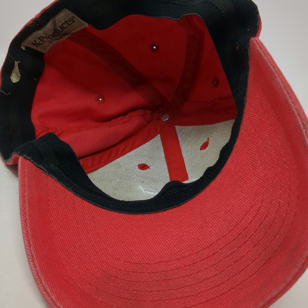 K-Products Snap-on Tools Red Baseball Cap One Size Fitted Wrench Embroidered Hat
