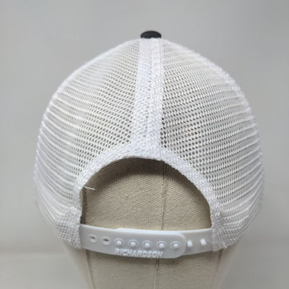 The Aubri Brown Club Est. 2007 Snapback Trucker Hat Gray M/L 6 Panel Richardson
