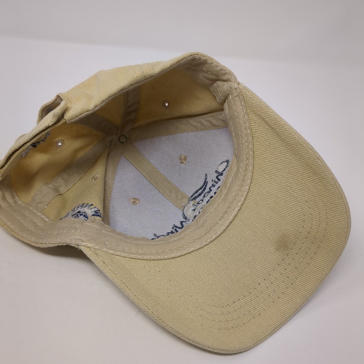Chinook Winds Casino Resort Strapback Hat Tan One Size Adjustable