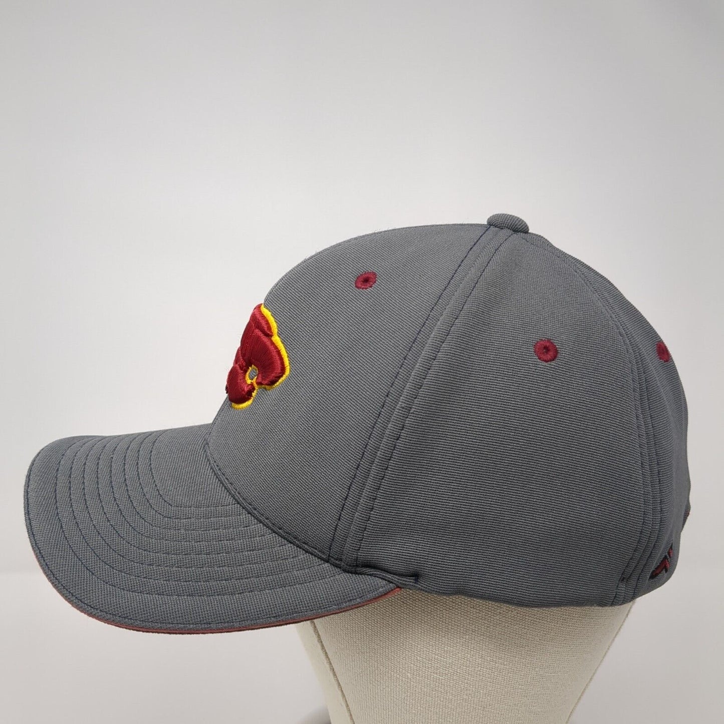 Wildcats Fitted Hat Gray 7 3/8-8 Stretch Embroidered Logo Performance