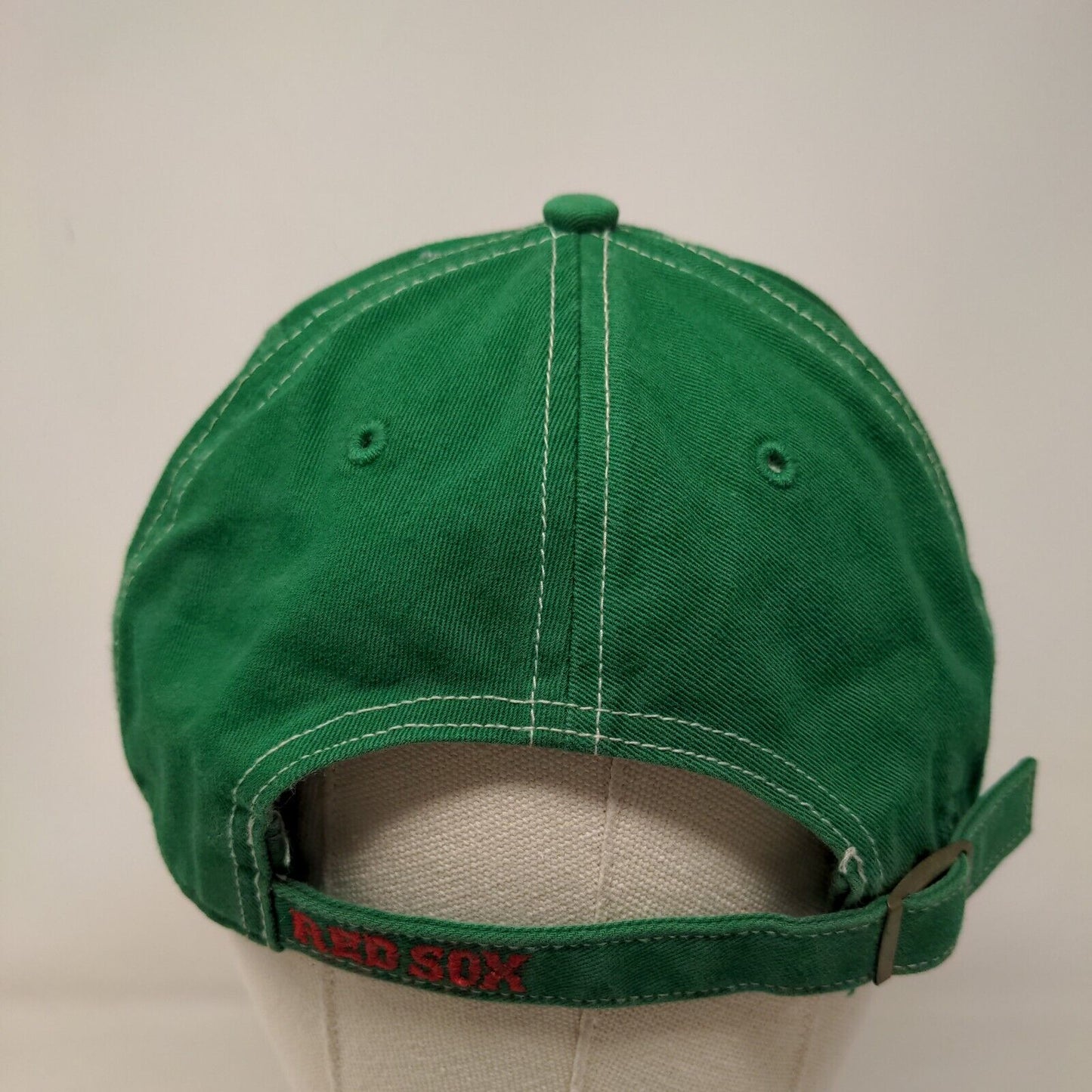 '47 Brand Men's Slideback Hat Green OS Boston Red Sox Embroidered Logo