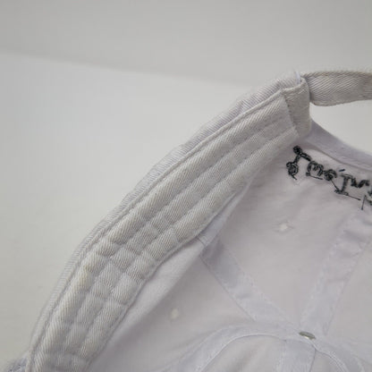 Blume Honey Water Slideback Baseball Cap White One Size Adjustable Embroidered