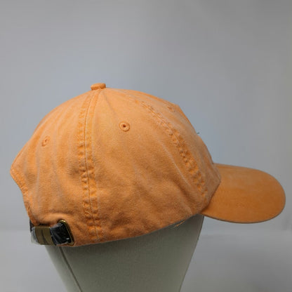 Adams Baseball Cap Orange One Size New Hampshire Tree Farm Embroidered hat