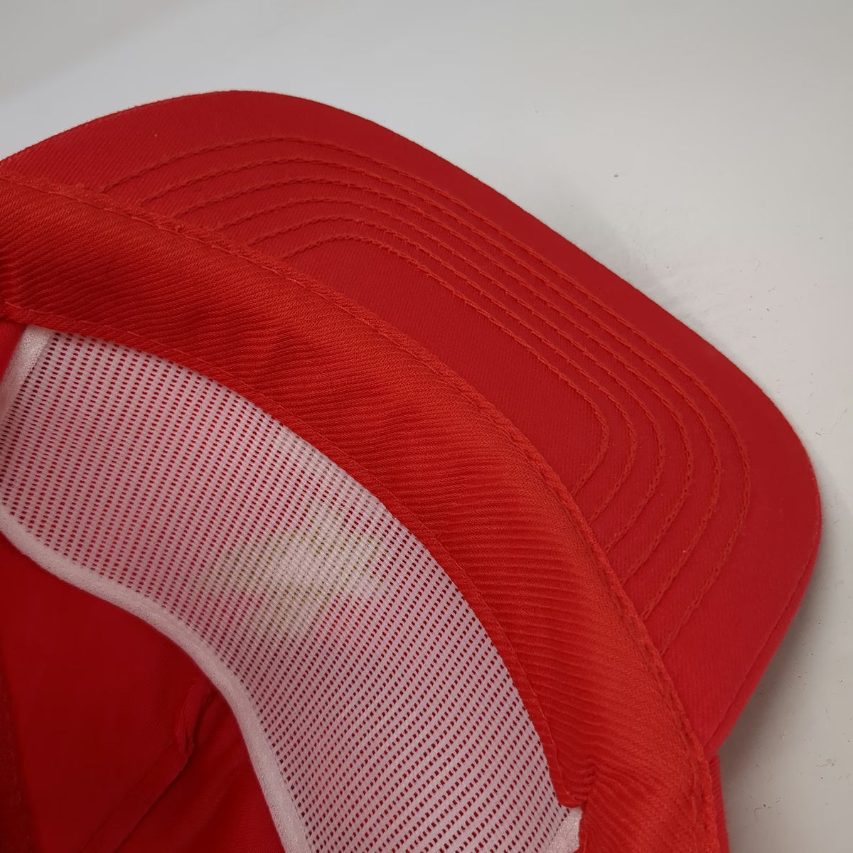 Concepts Trucker Red Hat One Size Winston Eagle Embroidered Snapback Vintage