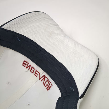 Nike Golf Baseball Cap White XL Fitted Endeavor Logo Textured Athletic Hat