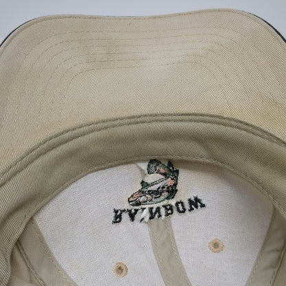 American Dry Goods Baseball Cap Beige One Size Rainbow Classic Fish Hat