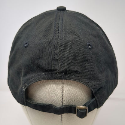Hawthorne EFT Embroidered Black Baseball Cap One Size Slideback Cotton Twill Hat