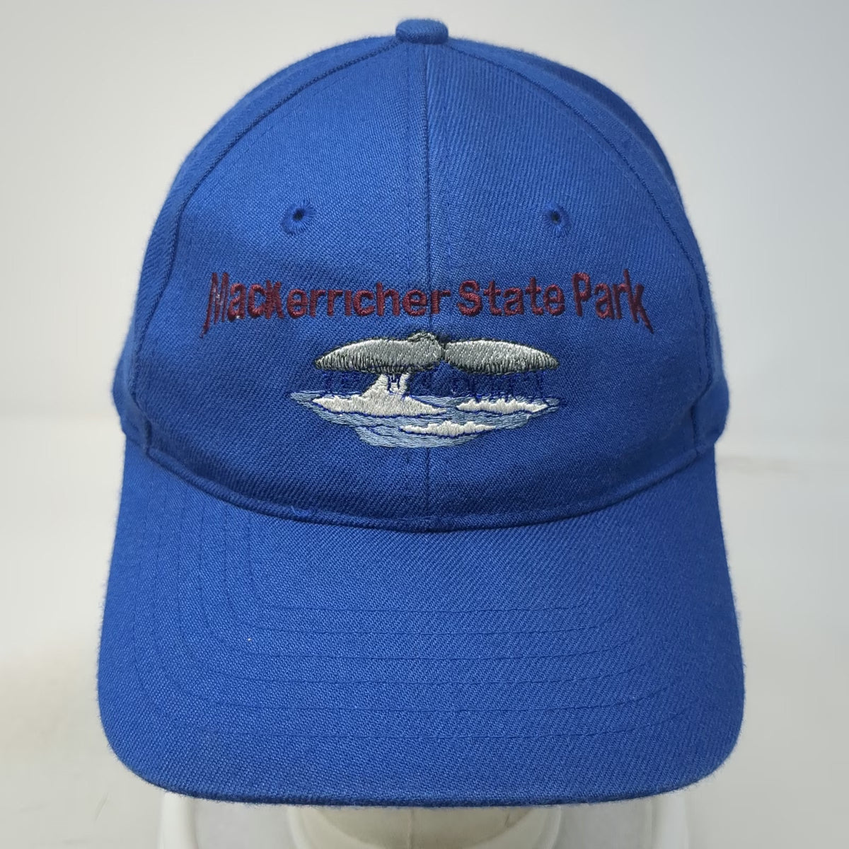 Port Authority MacKerricher State Park Blue One Size Baseball Cap Whale Tail Hat