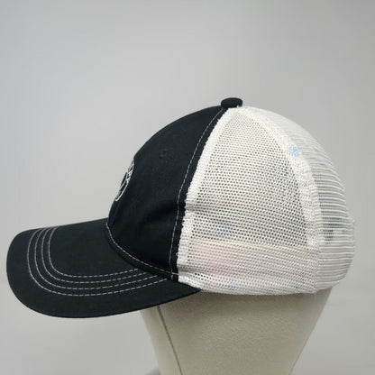 Port Authority Trucker Hat Black One Size Chimpy Tees Logo Mesh Back Snapback