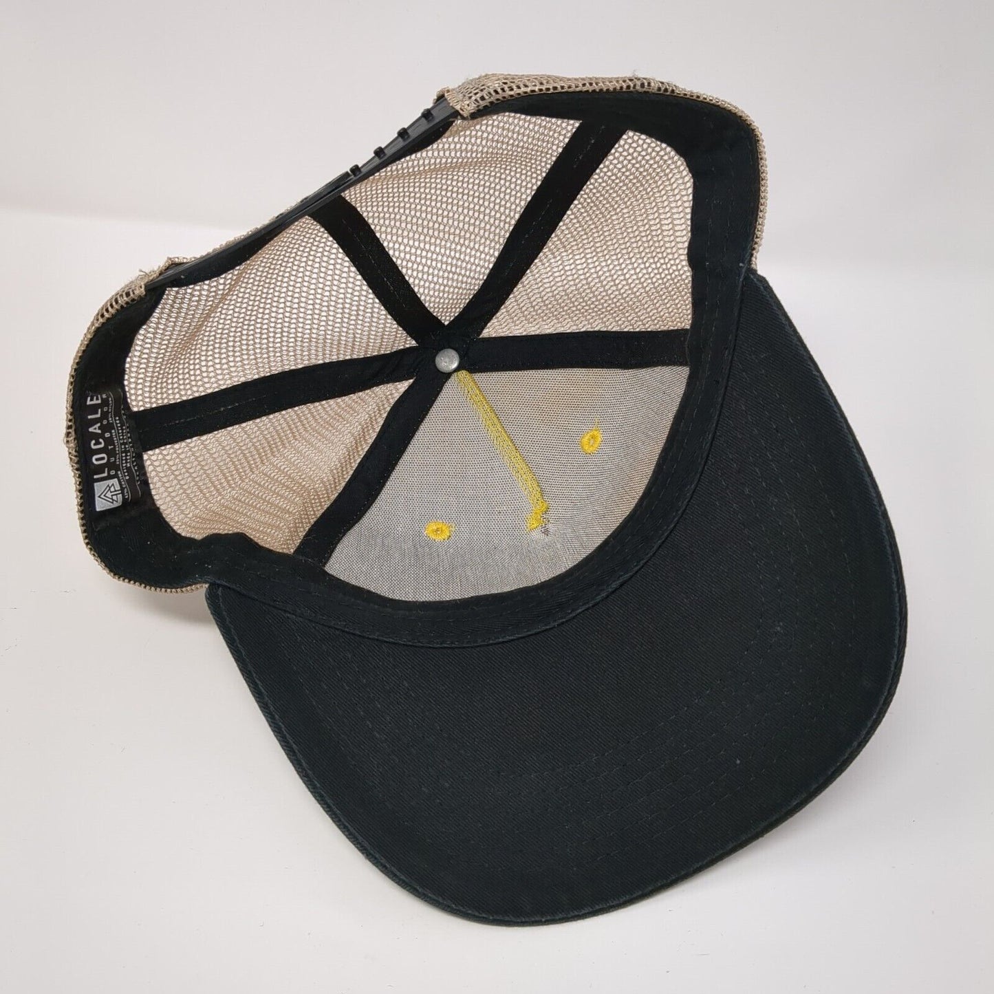 Yellowstone National Park Snapback Trucker Hat Multicolor OSFA Mesh Back