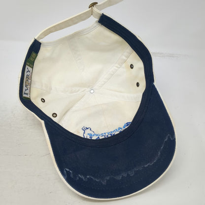 Ivory Albertsons Boise Open Golf Hat White One Size Baseball Cap Signed Kraft
