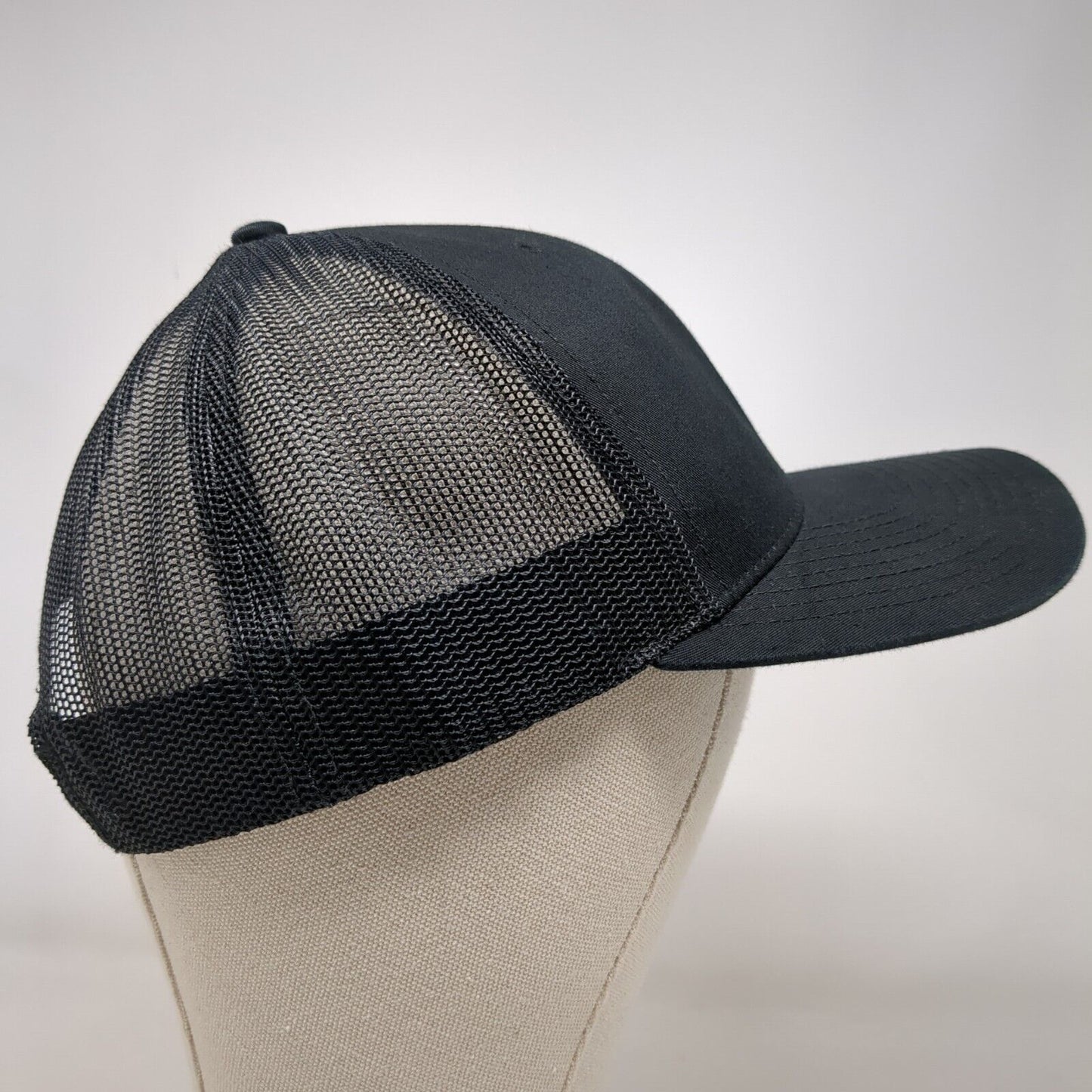 Creighton Contracting LLC Snapback Trucker Hat Black OSFA Mesh Back Richardson