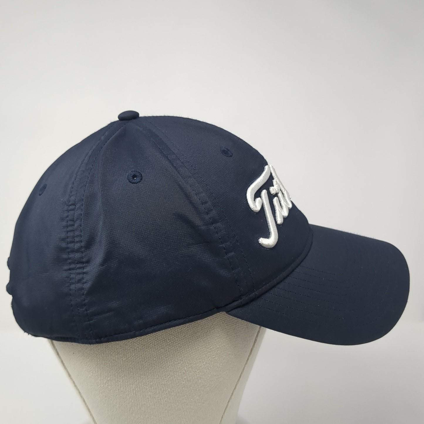 Titleist Slideback Baseball Cap Blue One Size Adjustable Embroidered 6 Panel