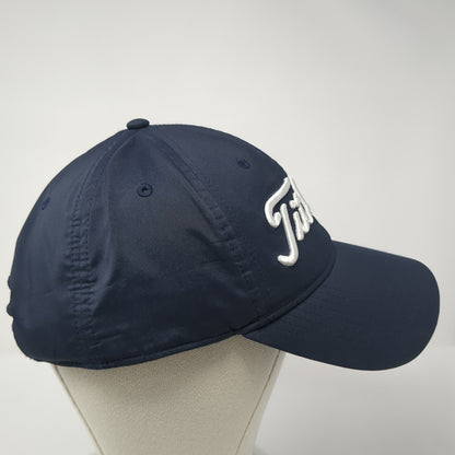 Titleist Slideback Baseball Cap Blue One Size Adjustable Embroidered 6 Panel