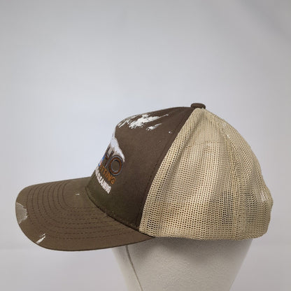 Idaho Hydrojetting Septic & Drain Cleaning Trucker Hat Brown One Size