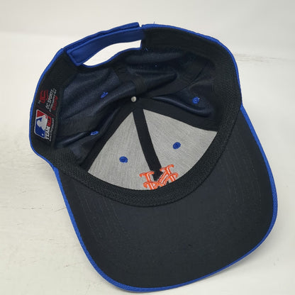 New York Mets MLB OC Sports Baseball Cap Blue One Size Mesh Strapback Hat Curved