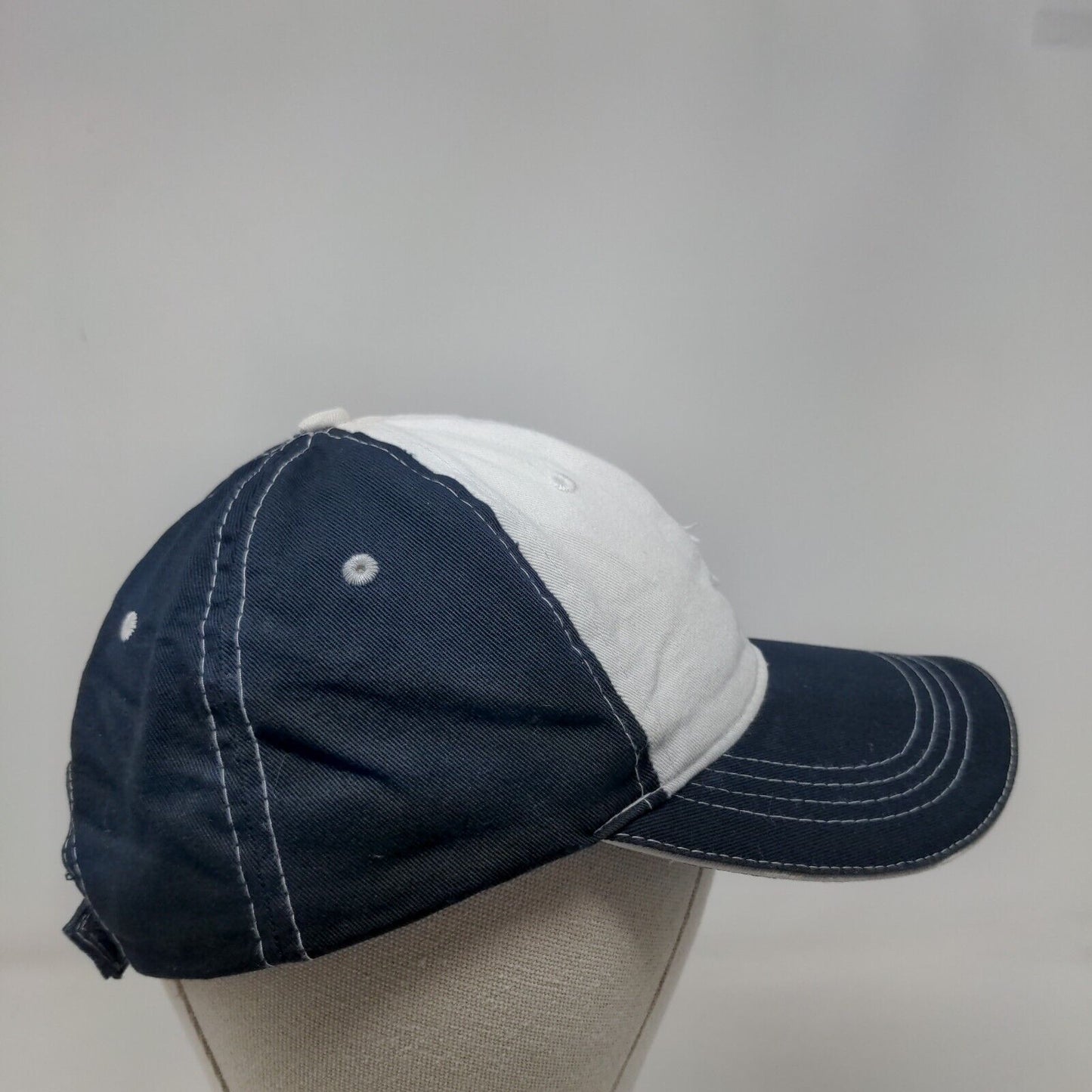 Blue Moon Brewing Co. Strapback Hat Blue OSFA Colorblock Miller Coors
