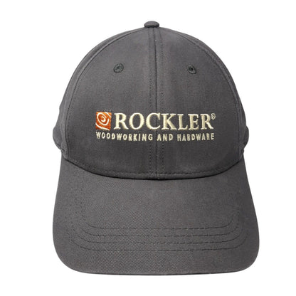 Rockler Woodworking & Hardware Slideback Baseball Cap Gray OS Adjustable