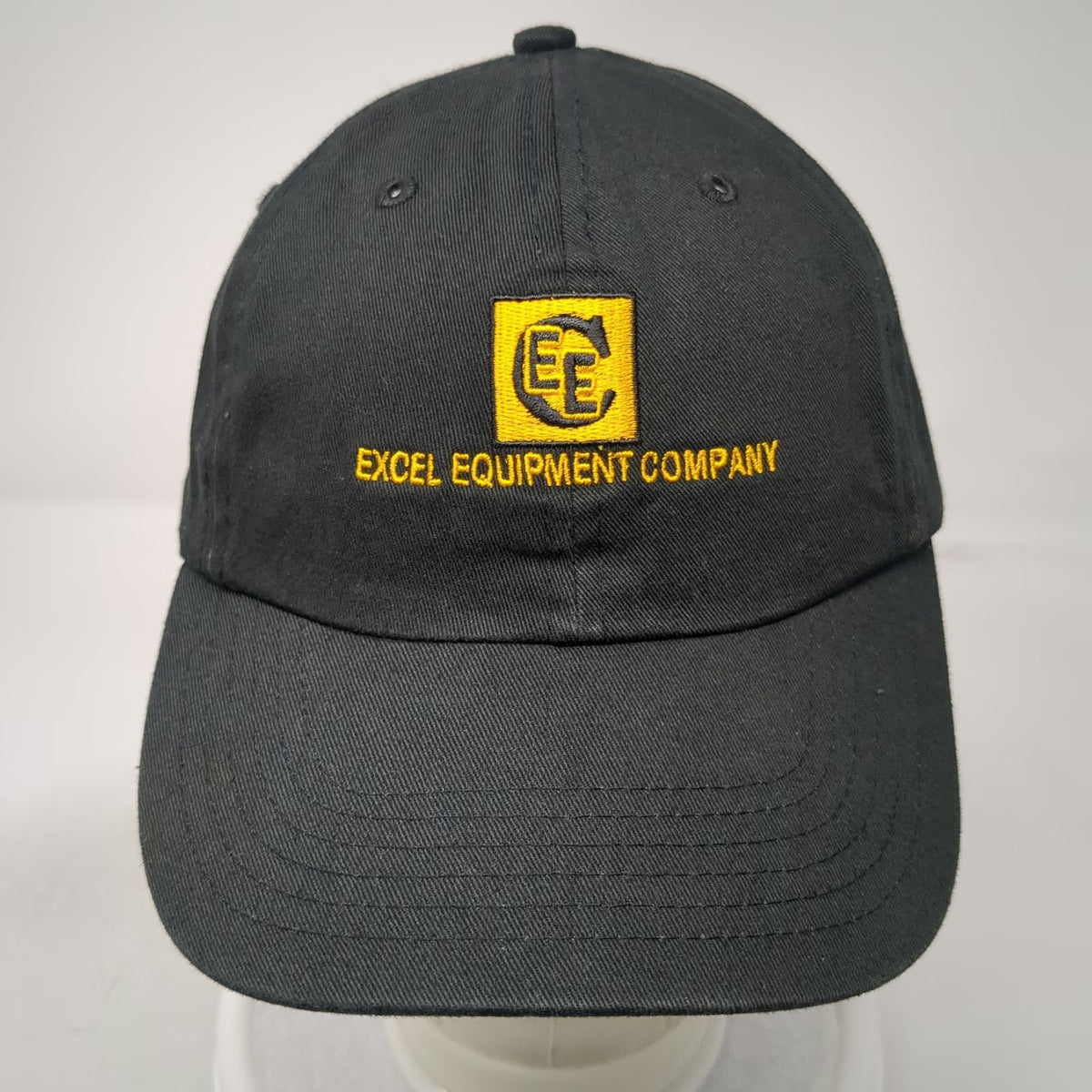 Imperial Baseball Cap Black One Size Hat Slideback Excel Equipment Company